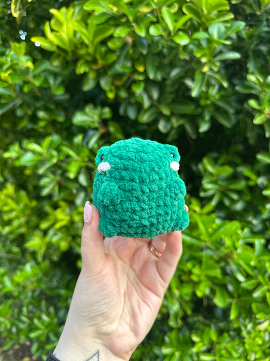 Crochet Squishy Soft Booty Frog