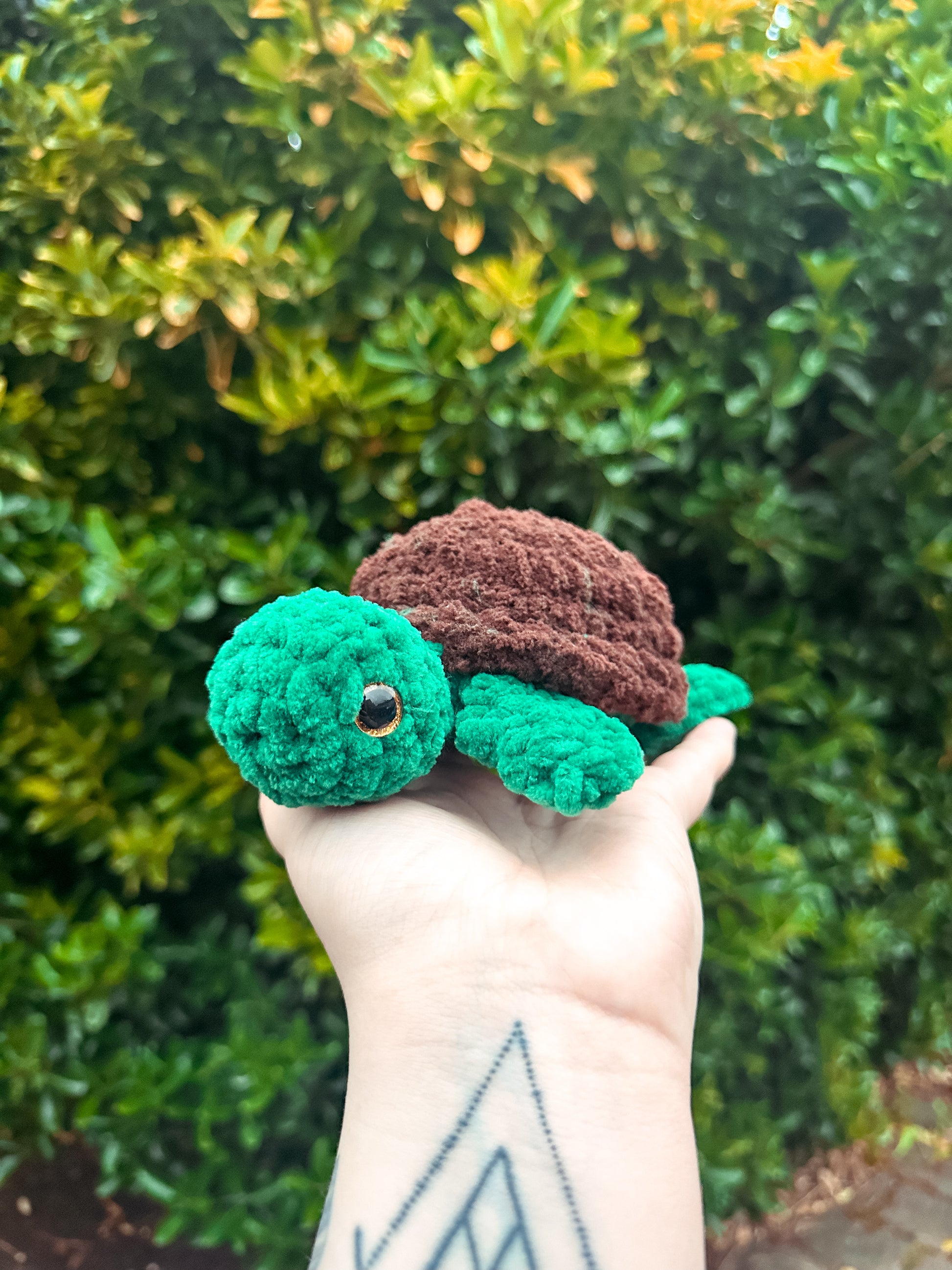 Classic Crochet Turtle