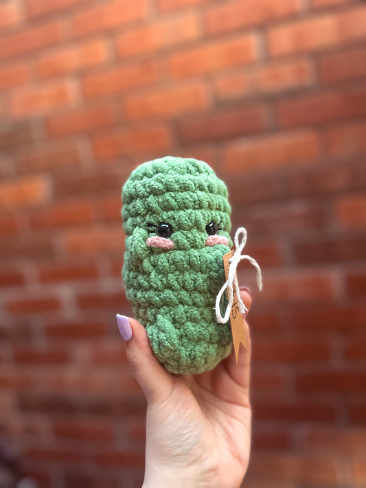 Crochet Peter Pickle Plushie