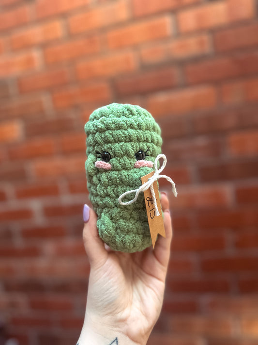 Crochet Peter Pickle Plushie